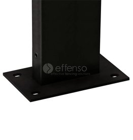 Fensofill FENSOFIX Pfoste Füssplatte H:155cm RAL9005