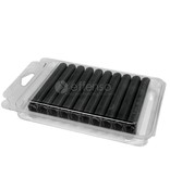 Effenso Agrafes Omega 20mm NOIR EFFENSO 1000 pièces