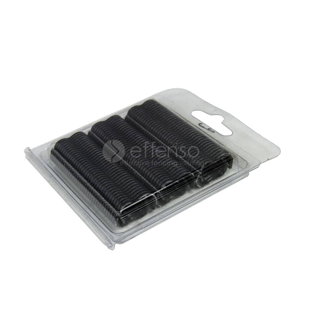 Effenso Omega staples 20mm BLACK 200 pieces