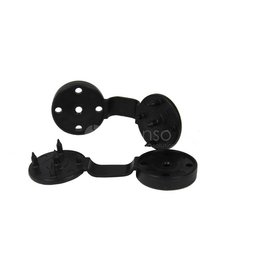 Fensonet Temporaclips  for temporary installation of your sightscreen net  Black 20 pcs