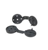 Fensonet Temporaclips für schnelle fixierung ihre Sichtschutz Netze Anthrazit 20 st