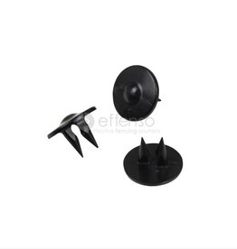 Fensonet Fensonet GRIPCLIPS para 2D/3D panel negro 50 pzs
