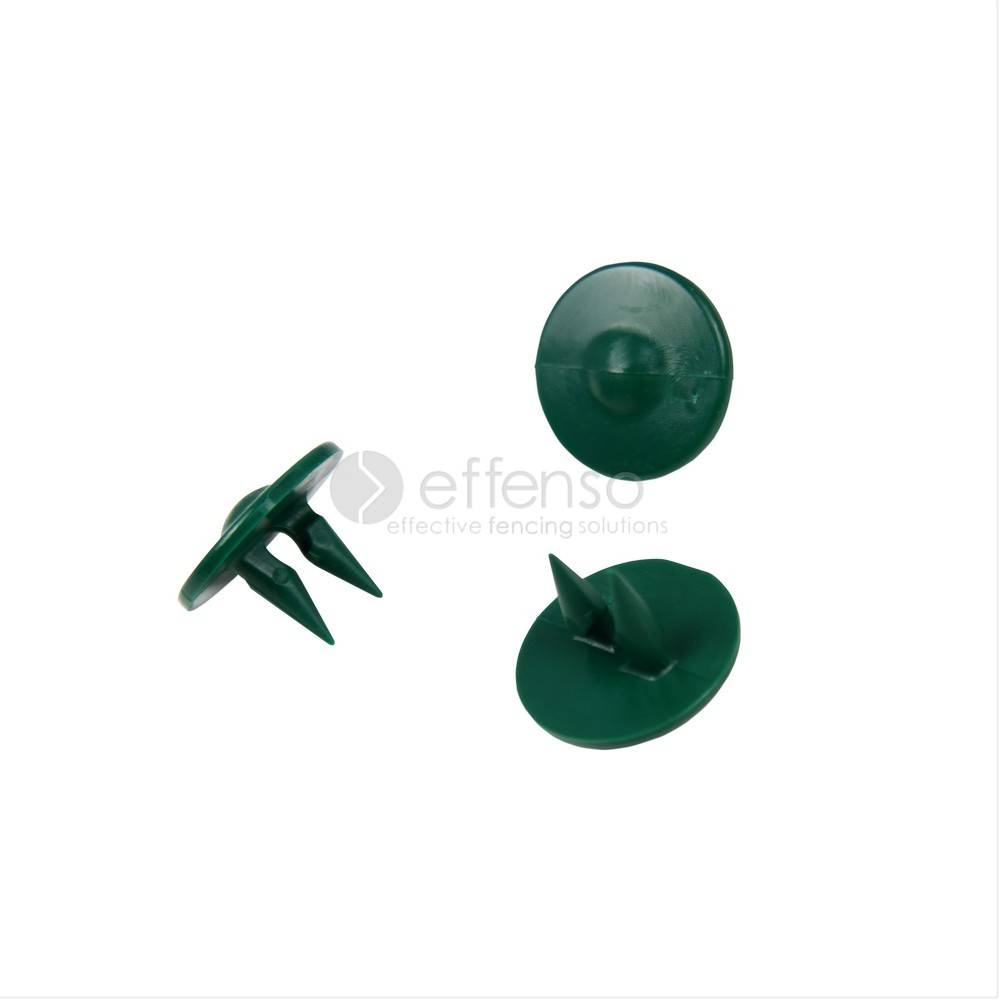 Fensonet Fensonet GRIPCLIPS para 2D/3D panel verde 50 pzs