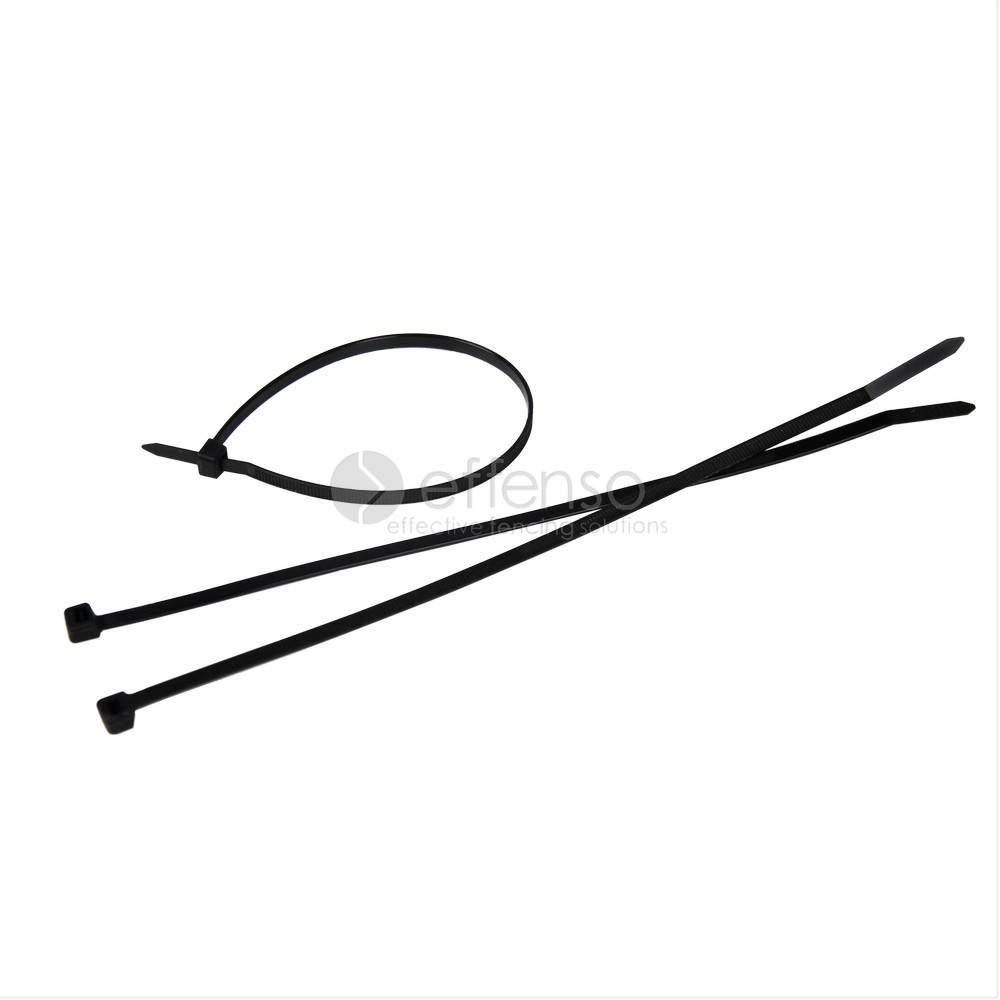 Effenso Gespen voor bevestiging zichtremmers  ZWART L: 250 mm 100st