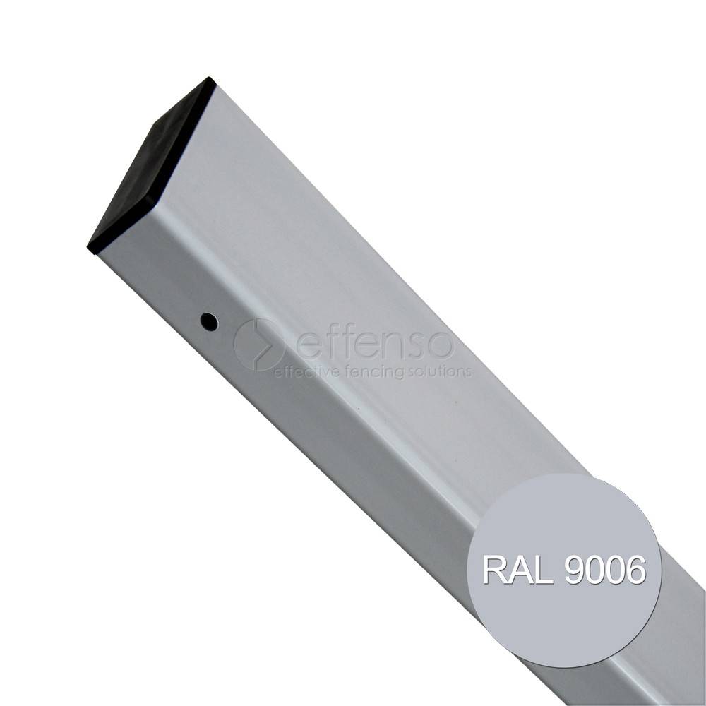 fensofill EASYFIX Pfosten  H:210cm RAL 9006