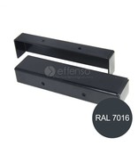 fensofill FENSOFILL Plaq. final couvert. 2pcs anthracite 7016