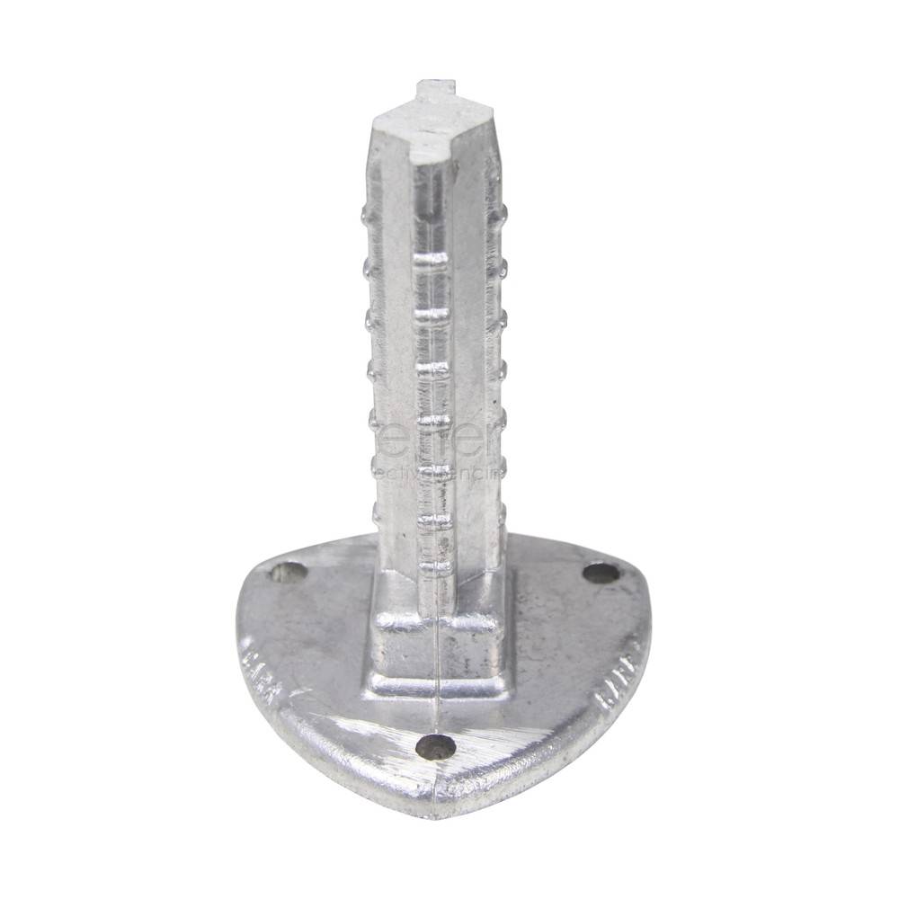 Effenso Platine pour poteau carré 60x40 mm
