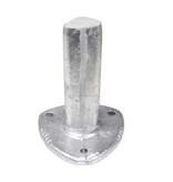 Effenso Platine pour poteau rond 48 mm