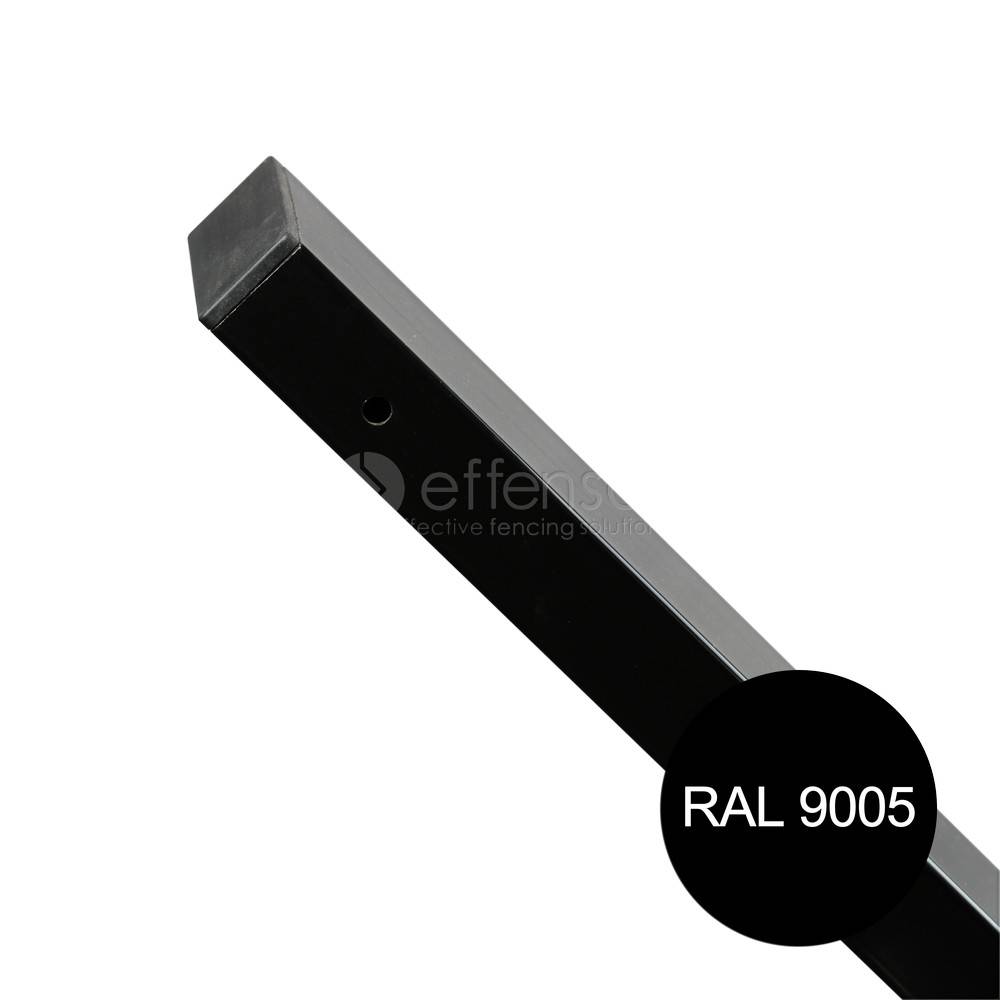 fensofill EASYFIX Poste platina  H:185cm  RAL9005