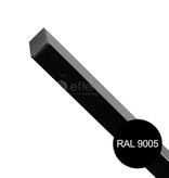 Fensofill EASYFIX Poste platina  H:155cm  RAL9005