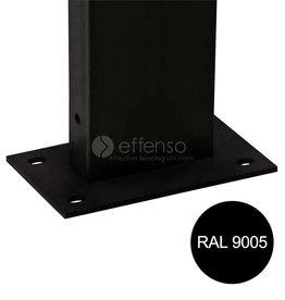 fensofill EASYFIX Poste platina  H:125cm  RAL9005