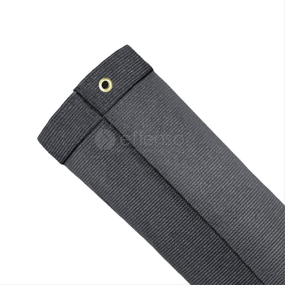 Fensonet Color FENSONET 300gr ANTRACITE H:100cm anillos par m