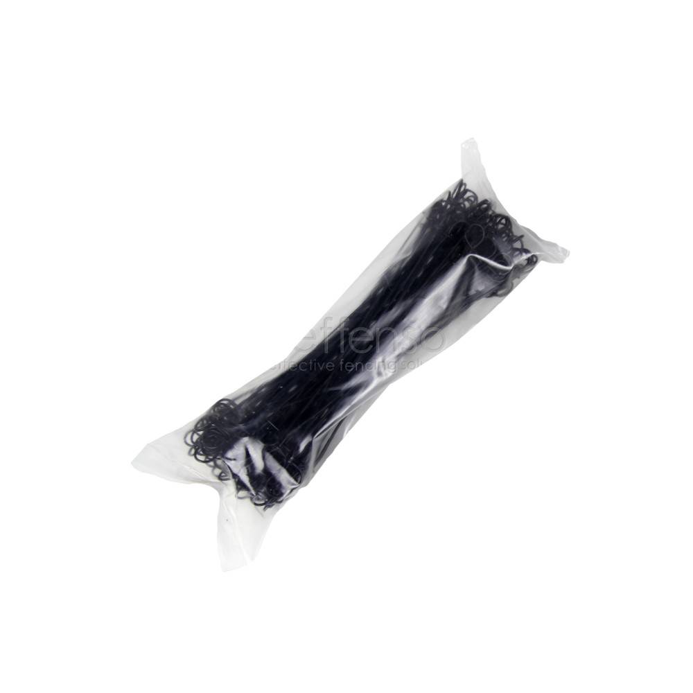 Effenso Bindraad twister 1,4x200 mm per 100  Zwart