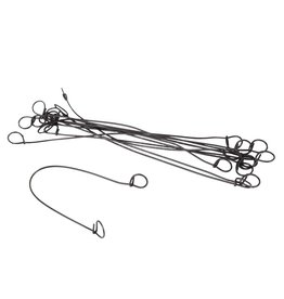 Effenso Binding Wire twister 1,4x200 mm per 100  Zwart