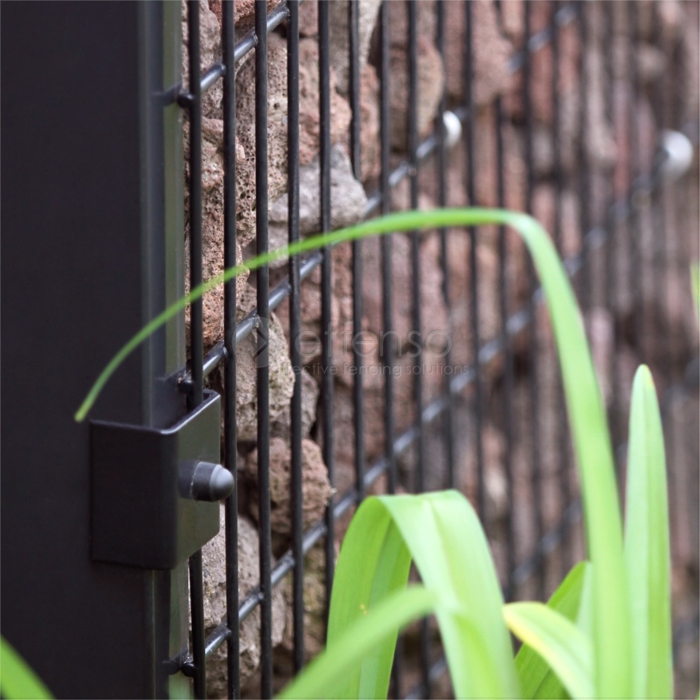 Fensofill EASYFIX brackets post 120x40 Anthracite 7016 5pc