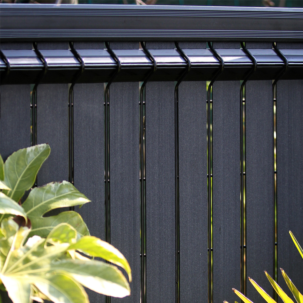 Fensoplate composite Fensoplate Composite Plat Occultant 35 Graphite Black 143 cm