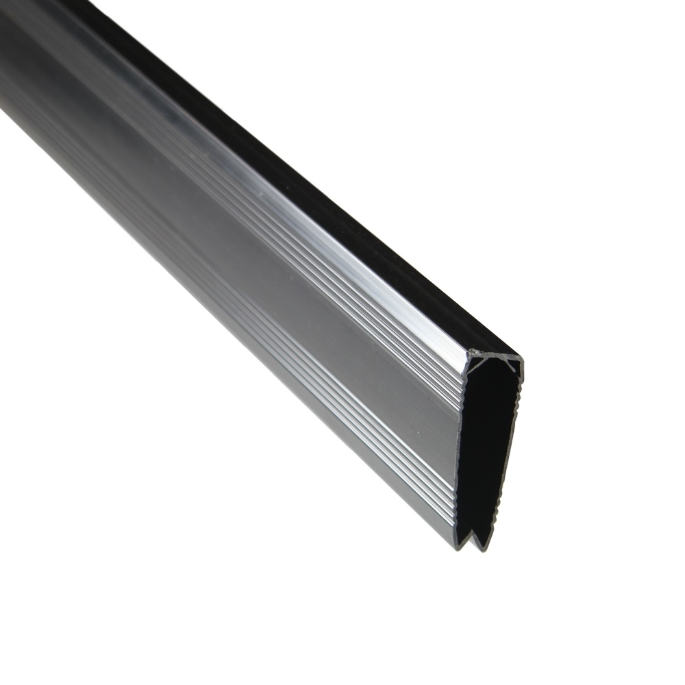 Fensoplate composite Fensoplate Composite Kit 3D M:50 H:203cm L:250cm V-Small Graphite Black