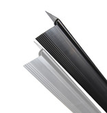 Fensoplate composite Fensoplate Composite Kit 3D M:50 H:123cm L:250cm V-Large Graphite Black