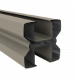 Duo Fuse Duo Fuse Paal 82mm ALU L:300cm Stone Grey