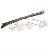 Fensoscreen Fensoscreen fixing set  transparent 26pcs