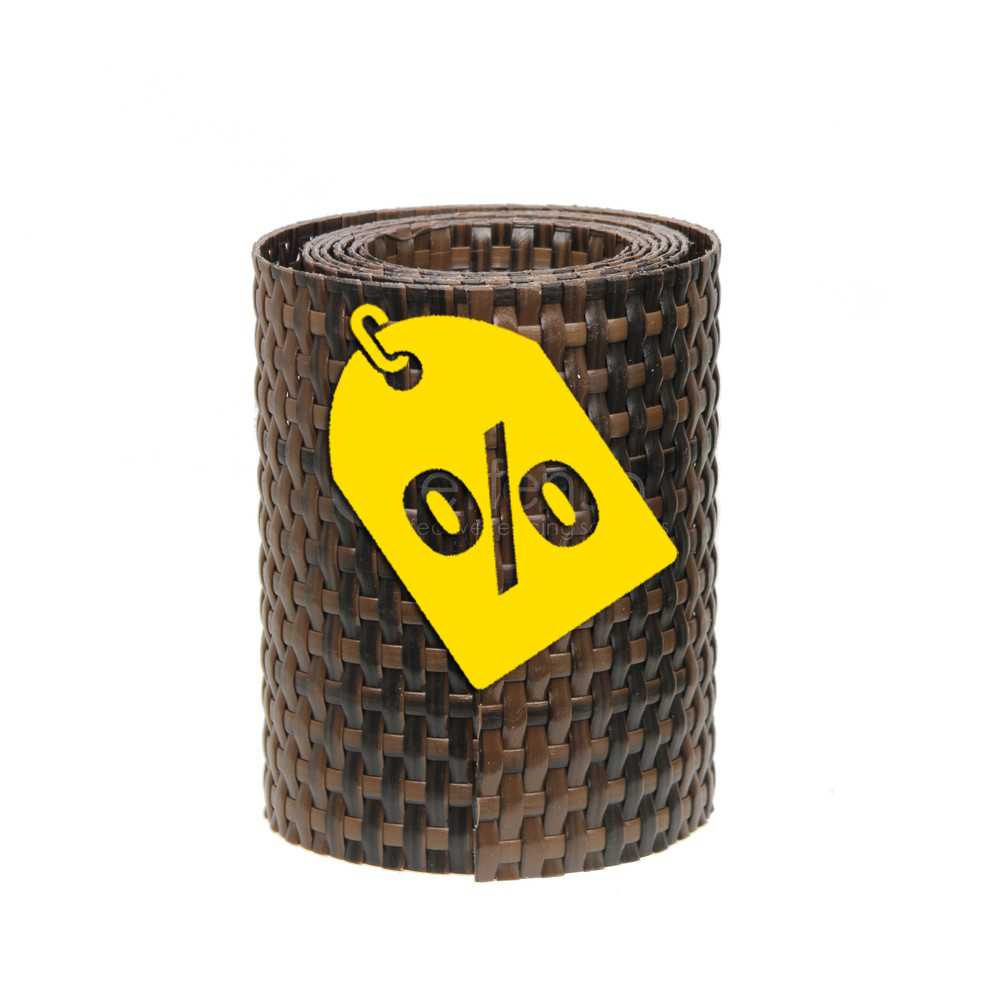 Fensoband wicker FENSOBAND WICKER H:190 mm bruingemêleerd