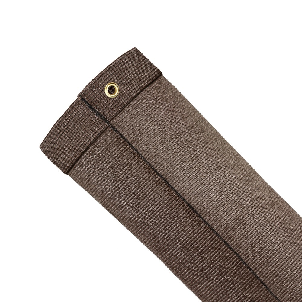 Fensonet Color FENSONET 300gr BRAUN BAUMRINDE 200cm L25m Ösen