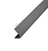 Fensoplate PRO V-profiel 49x27 Zwart 9005 L:250cm