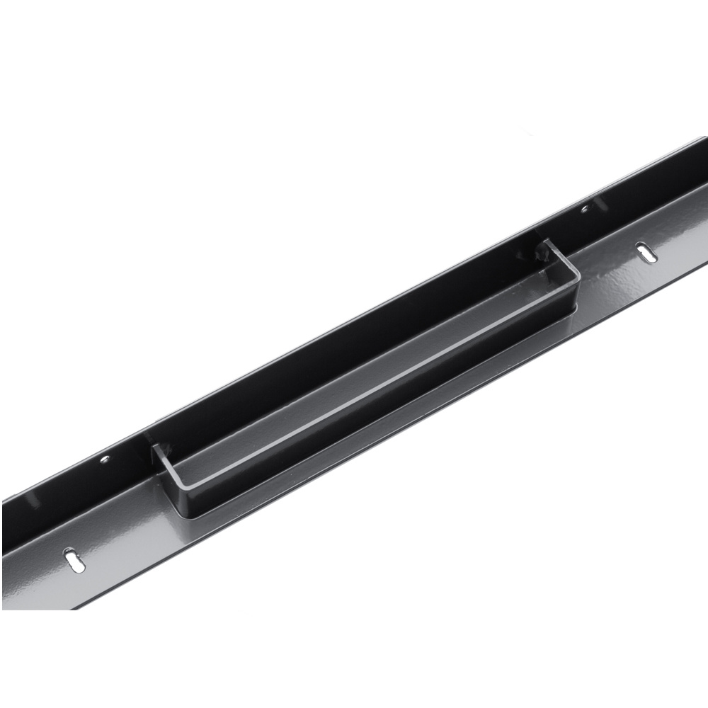 Fensoband End profiles gates 2D 8/6/8 RAL 7016 ( 4st + 14 clips )