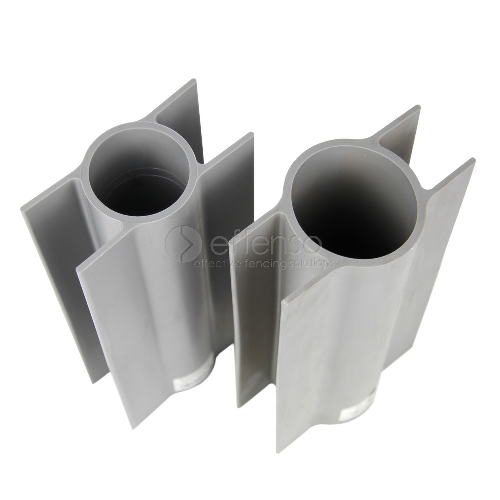 Effenso Betonplaathouder ronde paal 48mm h:18cm