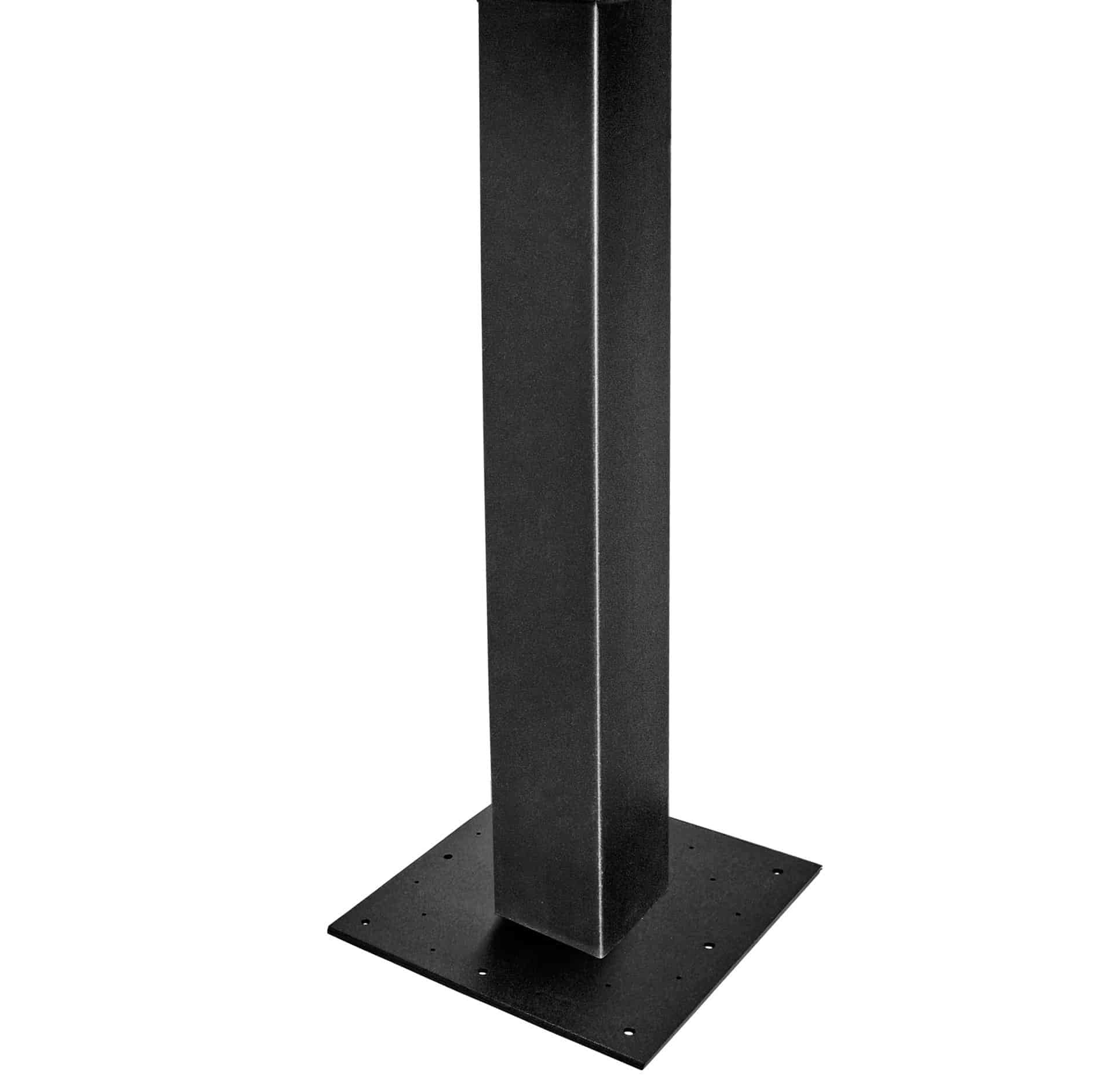 Fensosound  FENSOSOUND ECO 2D Pfoste 9005 100x100 L:300 cm Bodenplatte