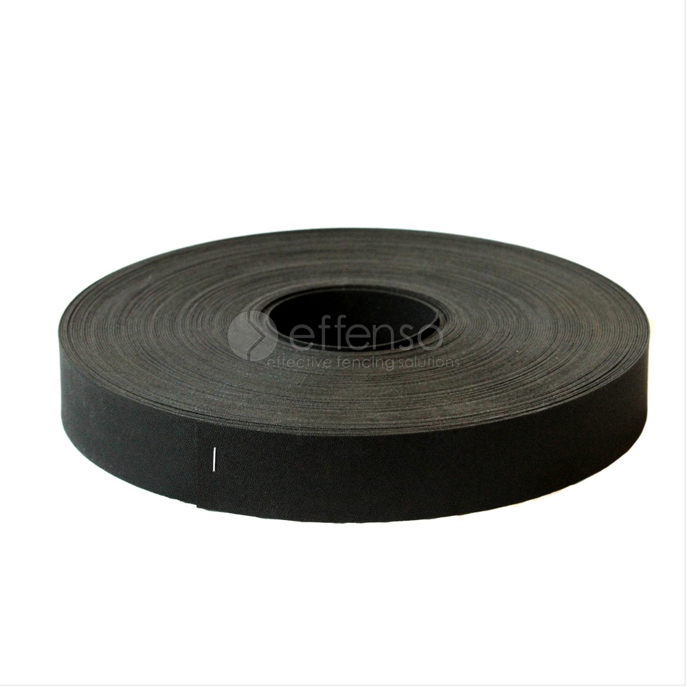 Fensoband FENSOBAND H:44 mm L:50m Black 9005 'Woodlook'