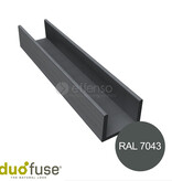 Duo Fuse Duo Fuse U-profiel 28mm ALU L:180cm graphite black