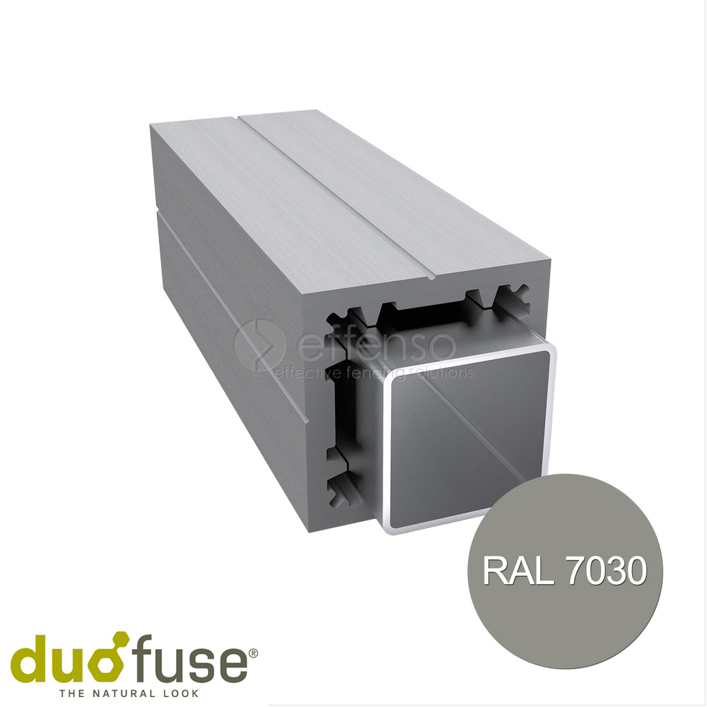 Duo Fuse Poortpaal L:300cm stone grey