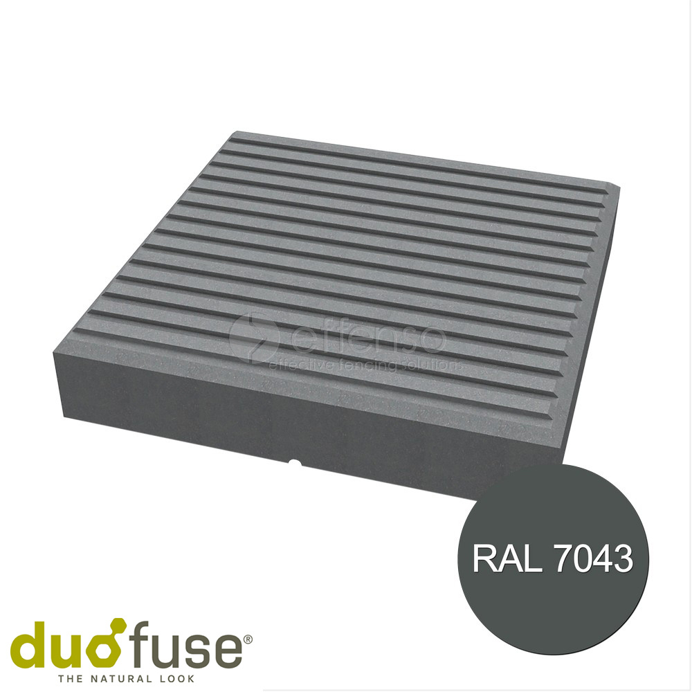 Duo Fuse Duo Fuse Afdekkap Design 90mm graphite black