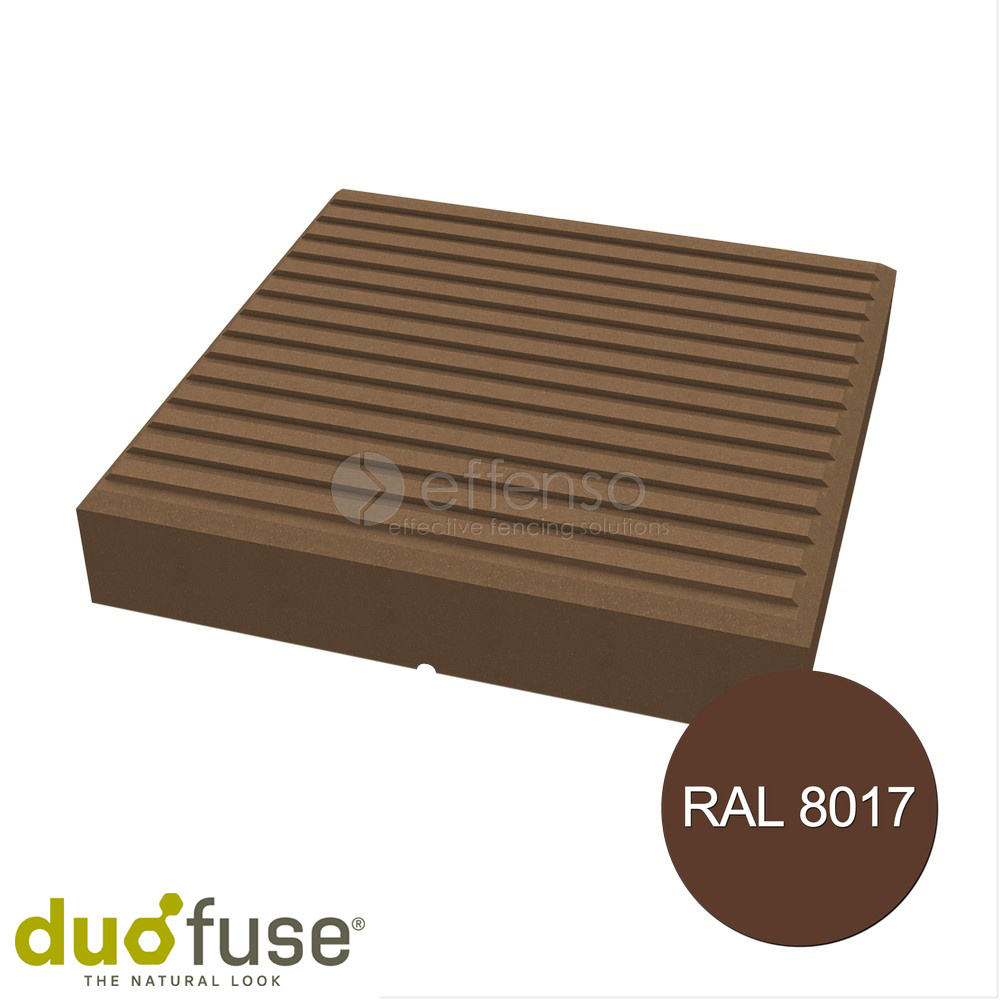 Duo Fuse Duo Fuse Afdekkap Design 90mm tropical brown