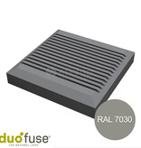 Duo Fuse Afdekkap Classic 110mm stone grey