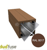 Duo Fuse Paal 90mm L:270cm tropical brown