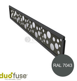 Duo Fuse Kit Deco Bubbles graphite black