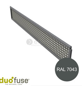 Duo Fuse Kit Deco Square graphite black