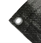 FENSONET OPAQUE h:150 cm Zwart per meter