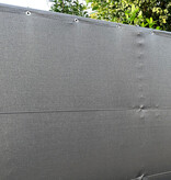 fensonet FENSONET OPAQUE h: 150 cm L:50m Zwart