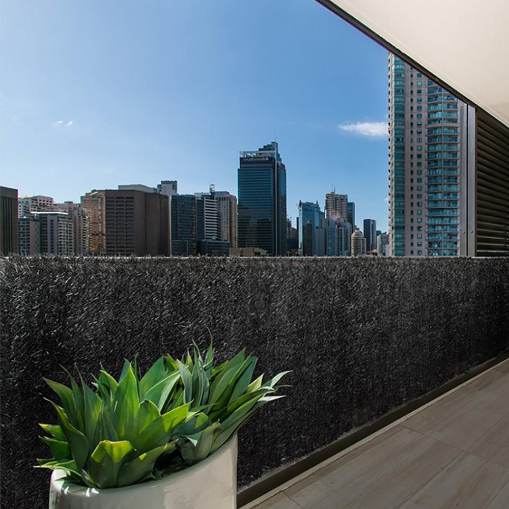 Fensogreen super FENSOGREEN SUPER Artificial hedge Anthracite H:120cm