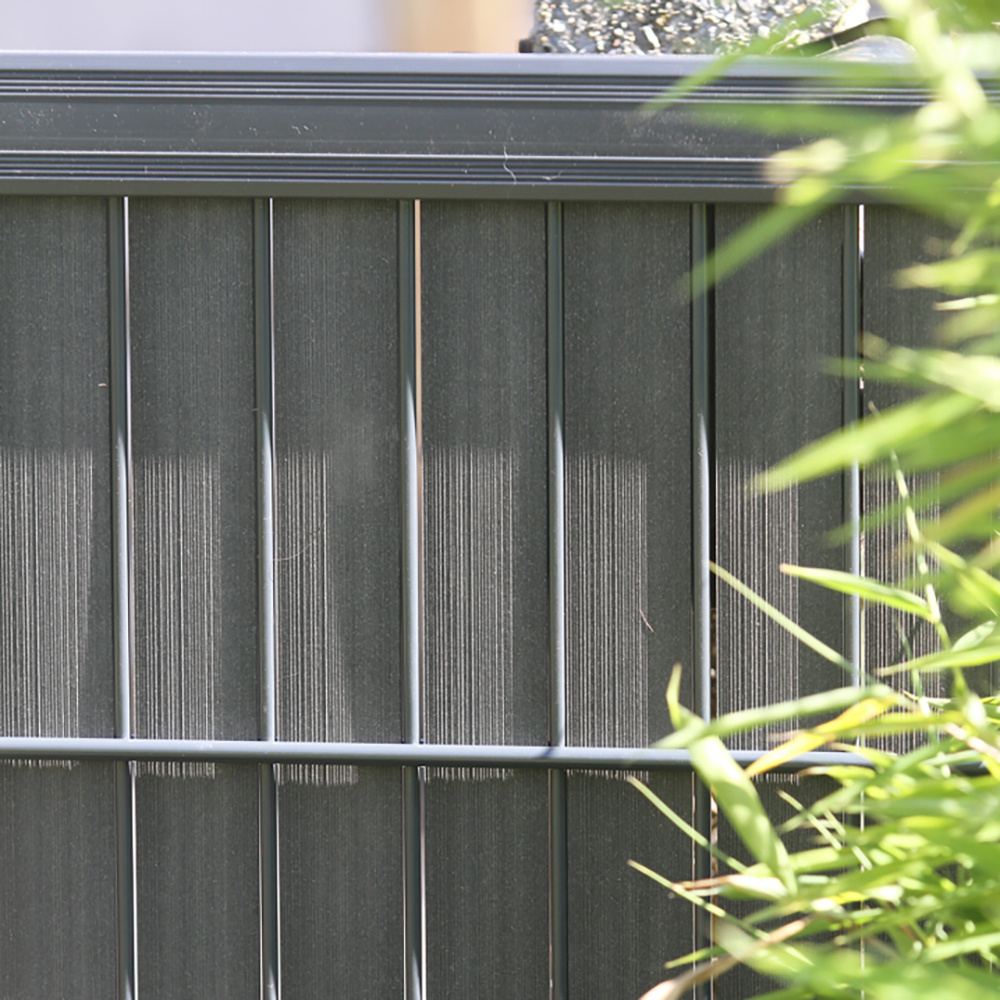 Fensoplate composite Fensoplate Composite Kit 2D 8/6/8 H:203 cm L:250cm Wenge Brown