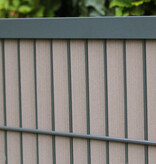Fensoplate composite Fensoplate Composite Kit 2D PRO 8/6/8 H:123 cm L:250 cm Wenge Brown