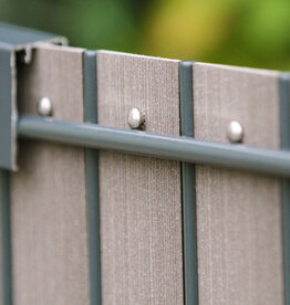 Fensoplate composite Fensoplate Composite Kit 2D PRO 8/6/8 H:123 cm L:250 cm  Wenge Brown