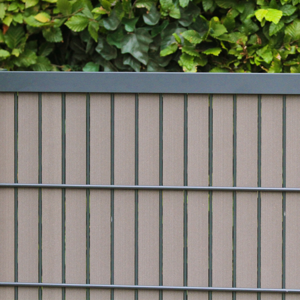 Fensoplate composite Fensoplate Composite Kit 2D PRO 8/6/8 H:103 cm L:250 cm Wenge Brown