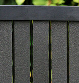 Fensoplate composite Fensoplate Composite Kit 2D PRO 6/5/6 H:163 cm L:250 cm Black