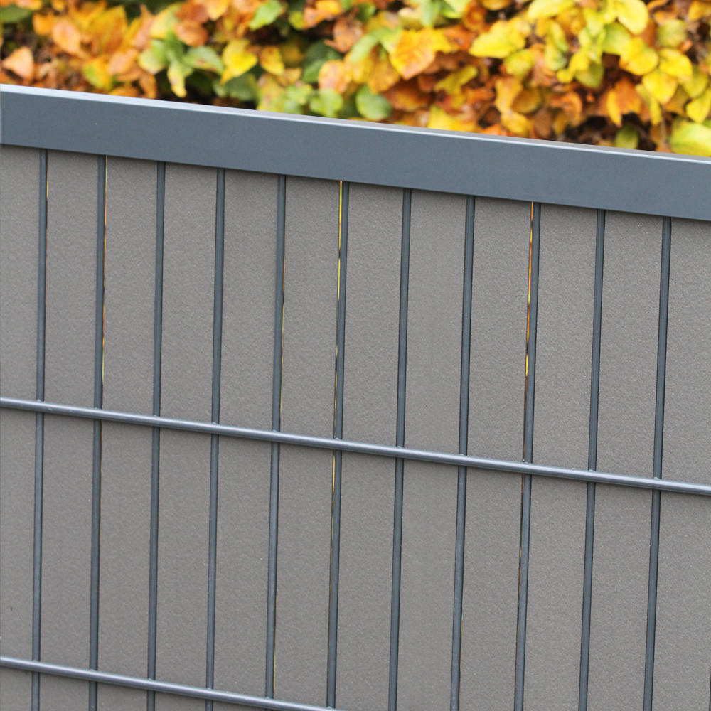 Fensoplate composite Fensoplate Composite Kit 2D PRO 6/5/6 H:163 cm L:250 cm Dark Grey