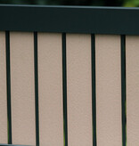 Fensoplate composite Fensoplate Composite Kit 2D PRO 6/5/6 H:203 cm L:250 cm Natural
