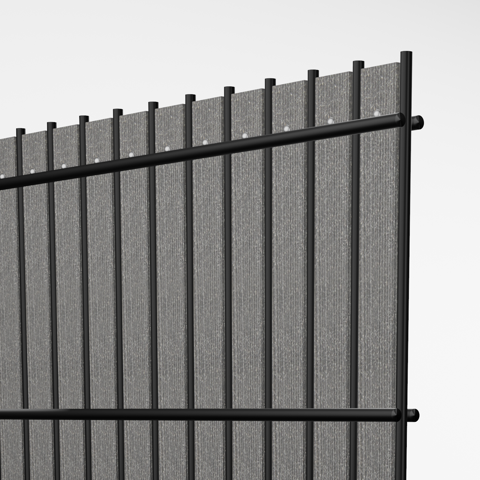 Fensoplate composite Fensoplate Composite Kit 2D PRO 6/5/6 H:203 cm L:250 cm Green Grey